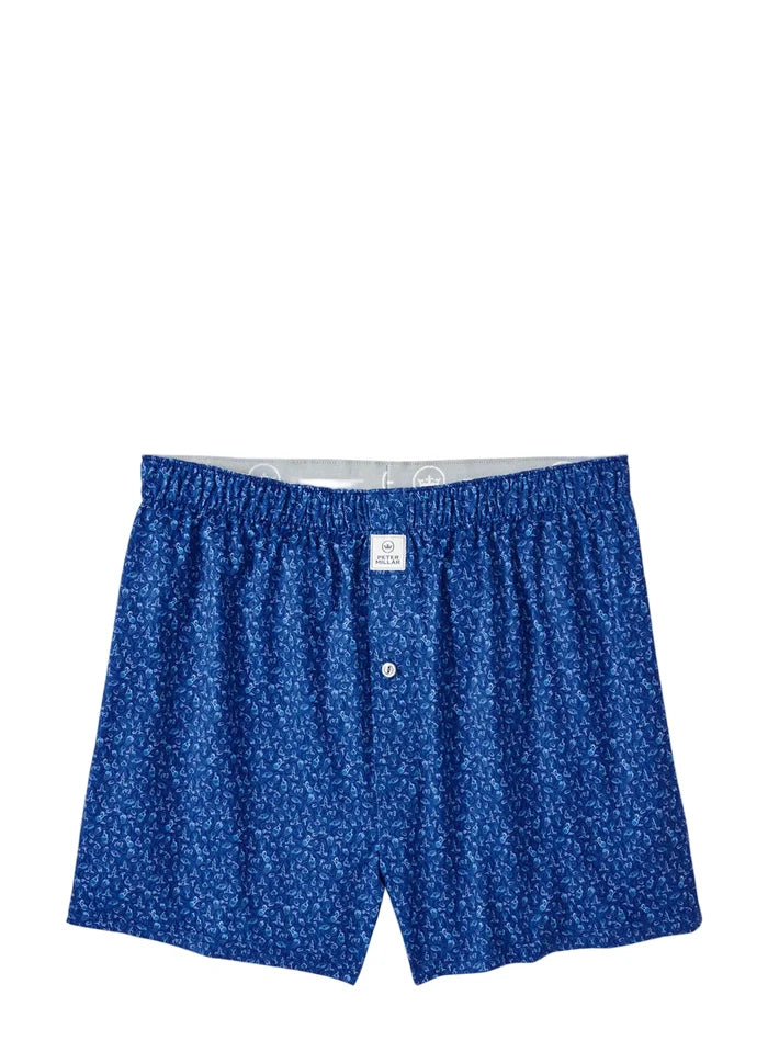 Wine Country Performance Boxer Short (Sport Navy)