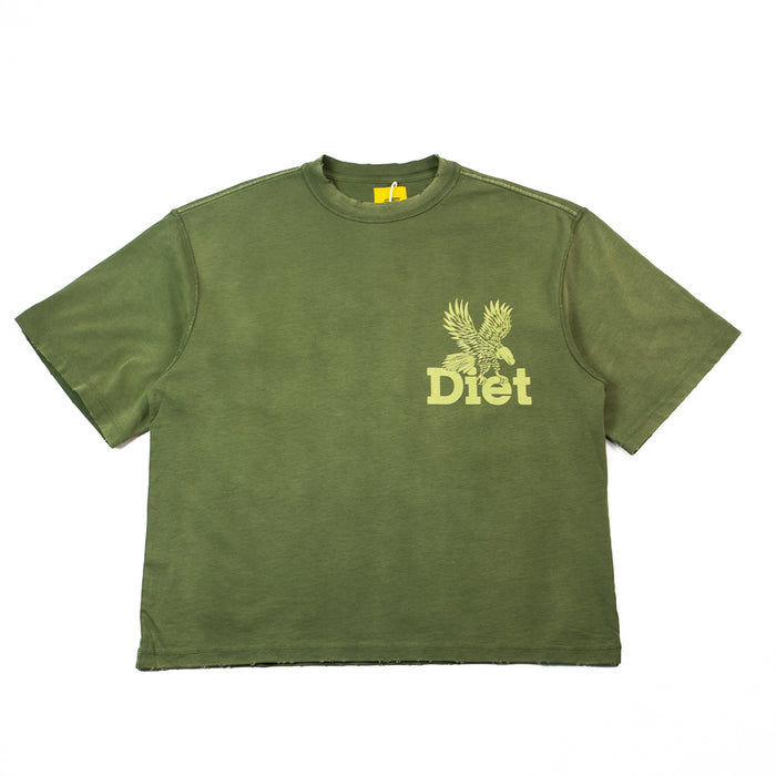 Winged Eagle Tee (Washed Olive)