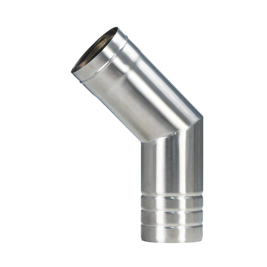 Winnerwell® 45 Degree Pipe for External Air M-sized Stove