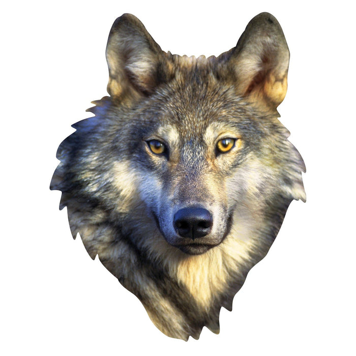 Wolf 100-Piece Shaped Puzzle