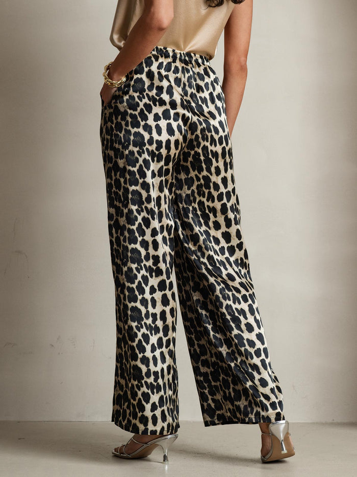 [Leopard] SilkSilky  Women's Pants 002
