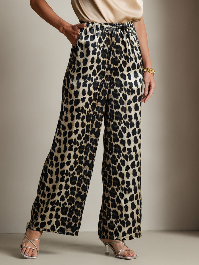 [Leopard] SilkSilky  Women's Pants 003