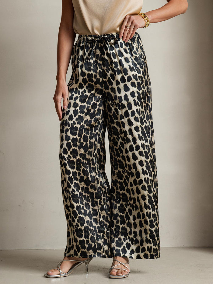 [Leopard] SilkSilky  Women's Pants 004