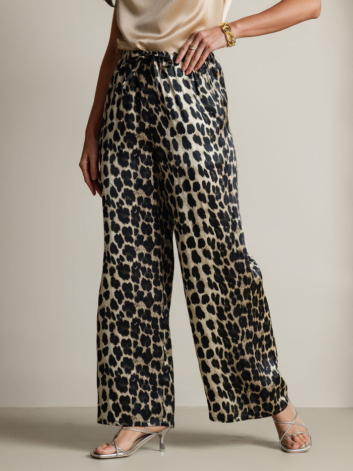 [Leopard] SilkSilky  Women's Pants 005