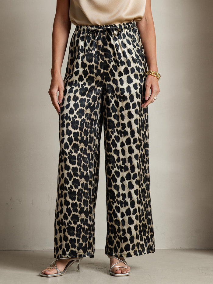[Leopard] SilkSilky  Women's Pants 006
