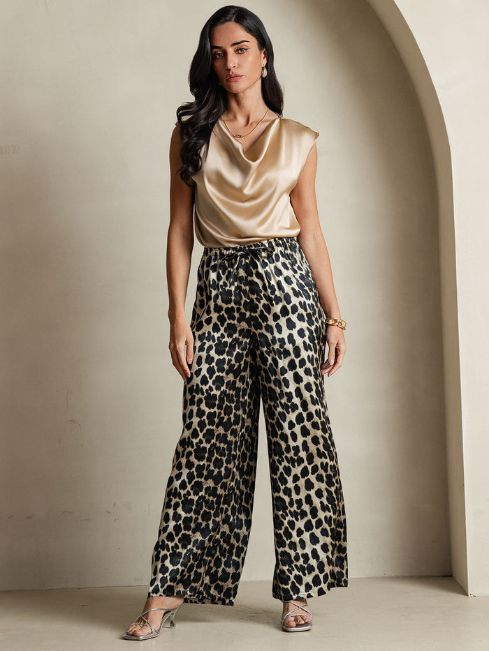 [Leopard] SilkSilky  Women's Pants 007
