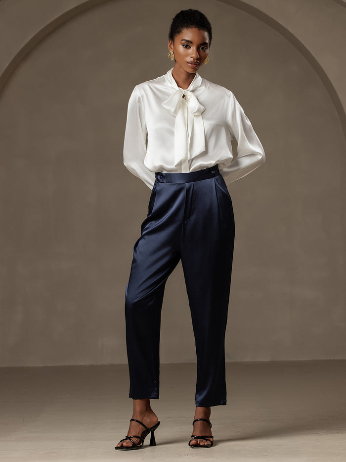 [Dark Blue] SilkSilky  Women's Pants 007