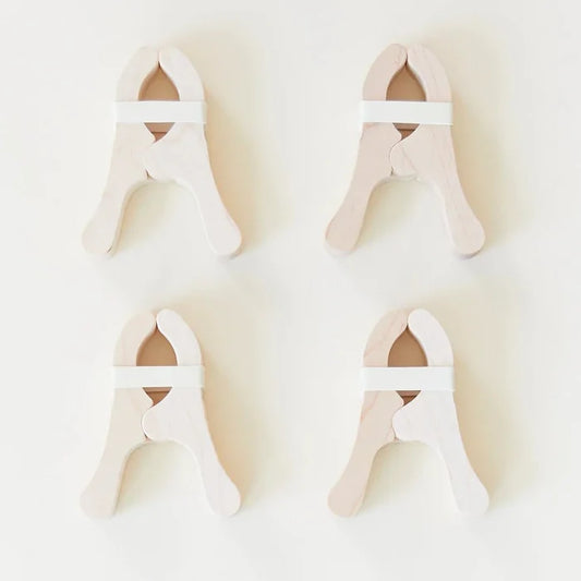 Wooden Play Clips (4 Clips)