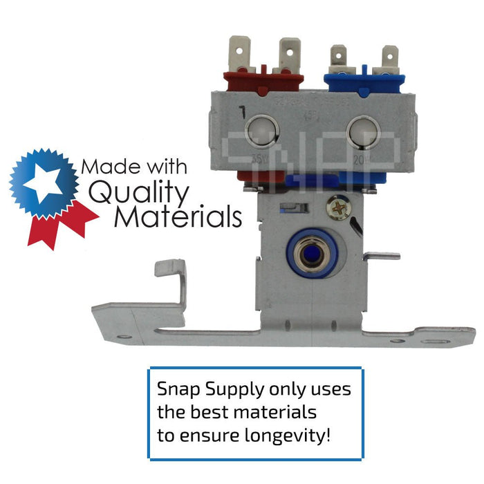 WR57X10032 Water Valve for GE - Snap Supply--express-Refrigerator-Retail