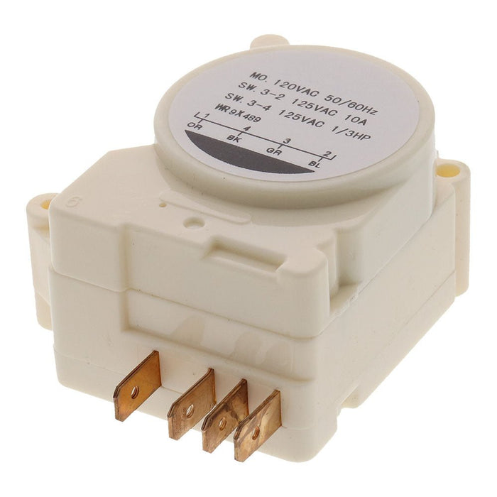 WR9X489 Refrigerator Defrost Timer for GE - Snap Supply--Retail-Test product-