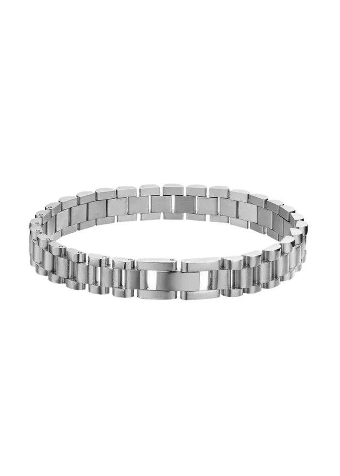 Wristwatch Chain Bracelet (Silver)