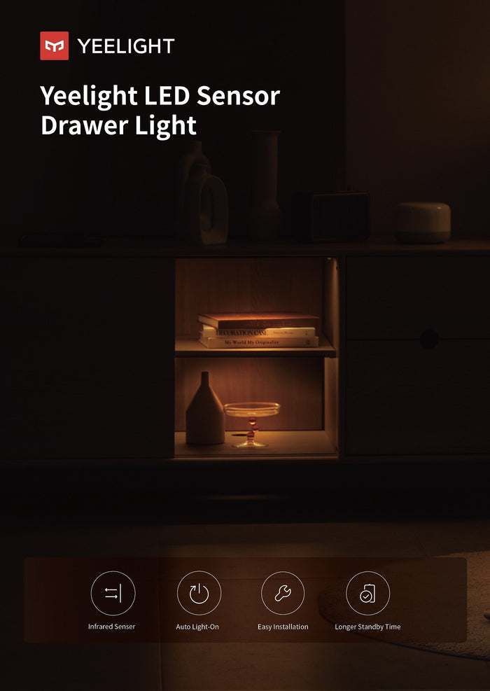 Xiaomi Yeelight LED Sensor Kastverlichting