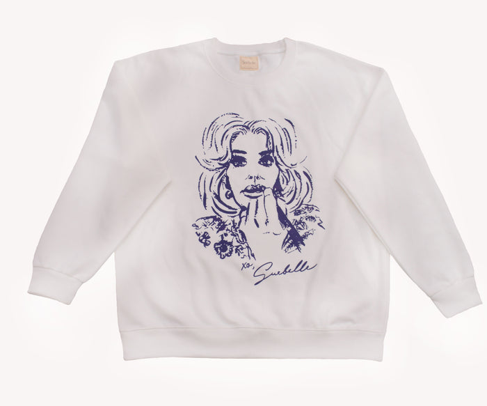 XO Super Fan Crew Sweatshirt - Navy