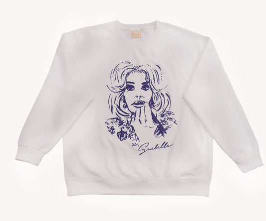 XO Super Fan Crew Sweatshirt - Navy