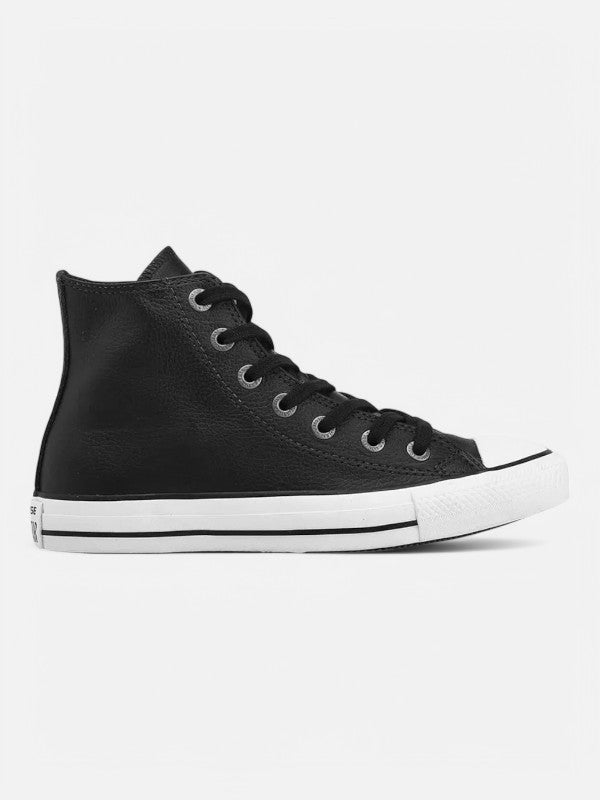 Zapatillas Converse Chuck Taylor Hi Leather Negro Blanco