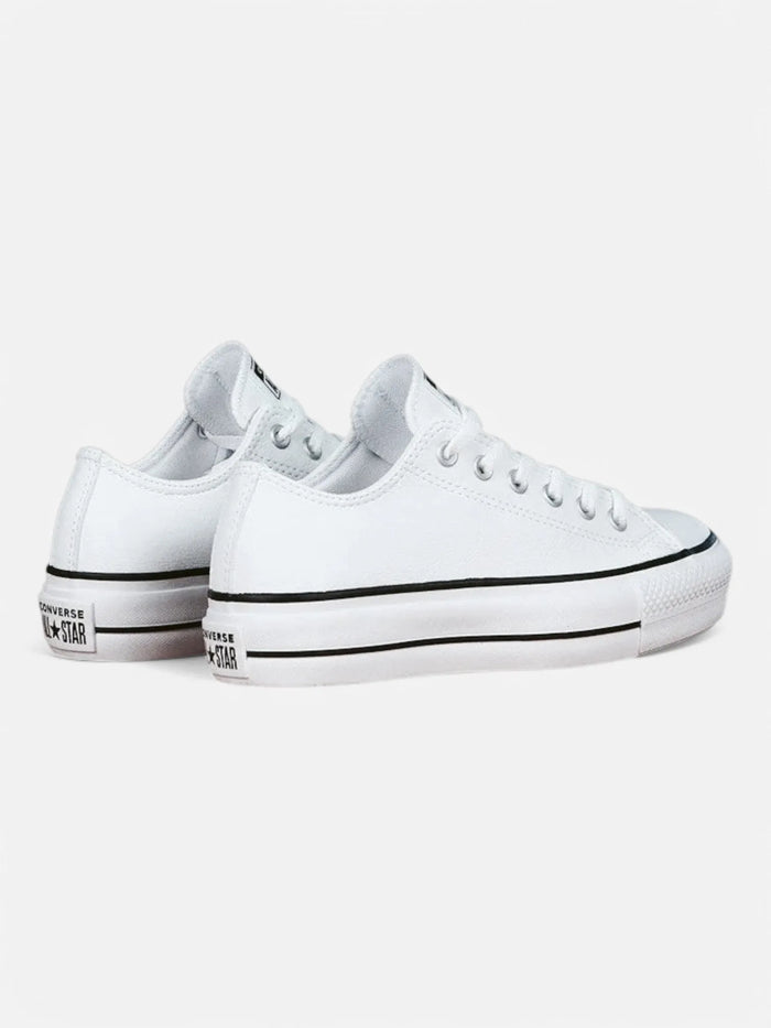 Zapatillas Converse Chuck Taylor Platform Leather Blanco