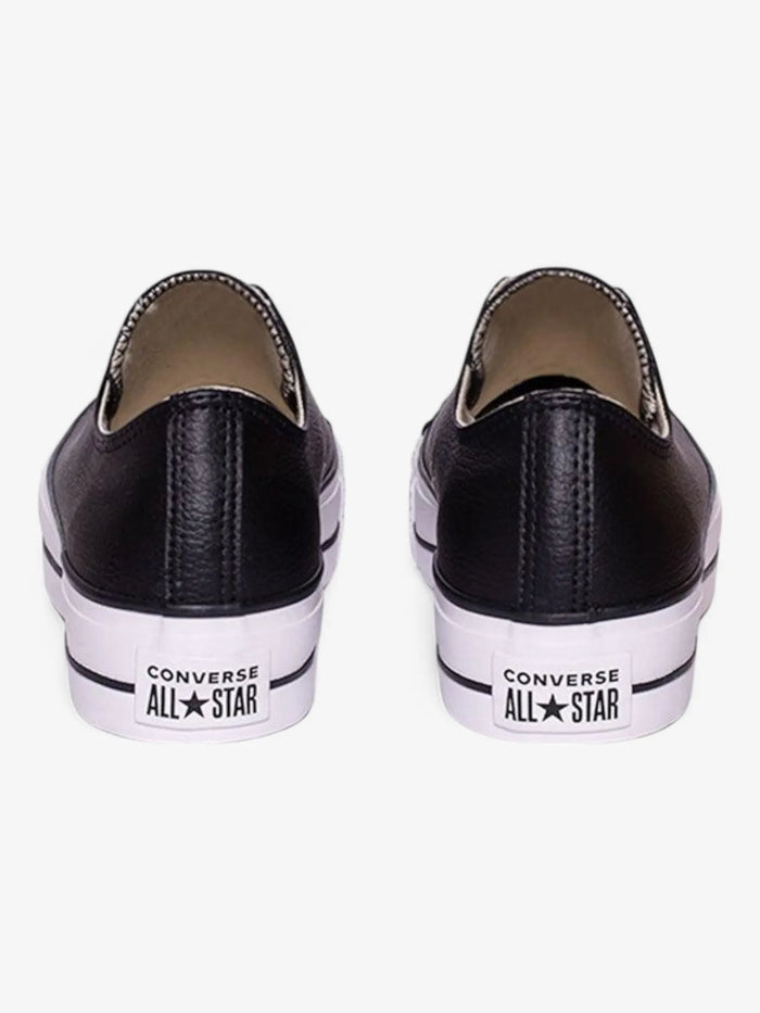 Zapatillas Converse Chuck Taylor Platform Leather Mujer Negro