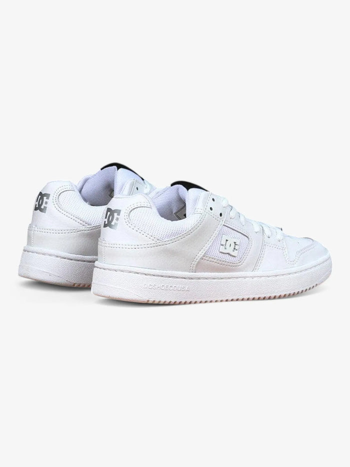 Zapatillas Dc Manteca Ss Mujer Blanco Blanco